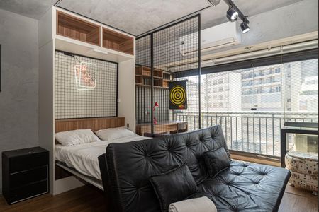 Studio à venda com 40m², 1 quarto e 1 vagaQuarto