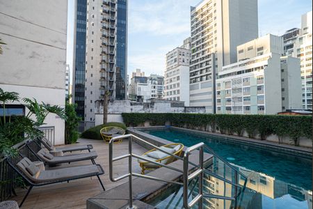Studio à venda com 40m², 1 quarto e 1 vagaÁrea comum - Piscina