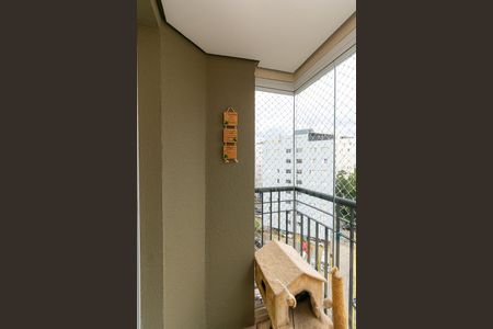 Varanda da Sala de apartamento à venda com 2 quartos, 55m² em São Lucas, São Paulo