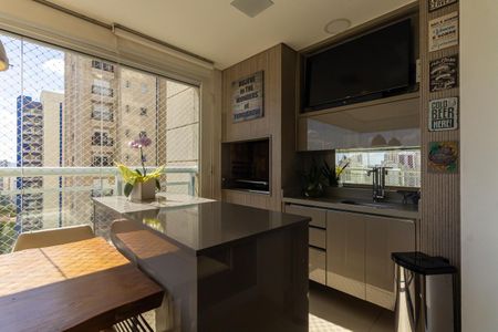 Varanda da Sala de apartamento à venda com 3 quartos, 148m² em Vila Gomes Cardim, São Paulo