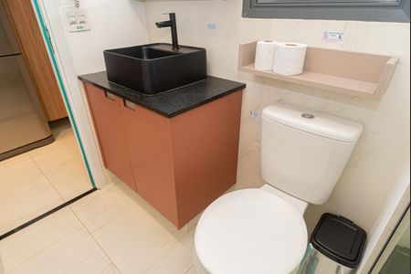 Apartamento à venda com 25m², 1 quarto e sem vaga Apartamento à venda com 25m², 1 quarto e sem vagaBanheiro