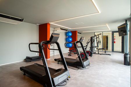 Apartamento à venda com 25m², 1 quarto e sem vaga Apartamento à venda com 25m², 1 quarto e sem vagaÁrea comum - Academia