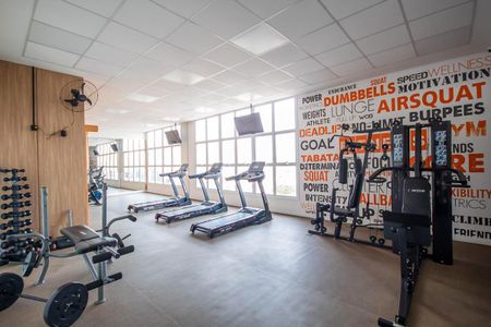 Apartamento à venda com 57m², 2 quartos e 1 vaga Apartamento à venda com 57m², 2 quartos e 1 vagaÁrea comum - Academia