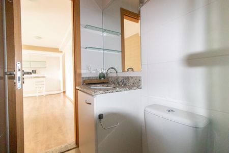 Apartamento para alugar com 61m², 1 quarto e 1 vaga Apartamento para alugar com 61m², 1 quarto e 1 vagaBanheiro Social