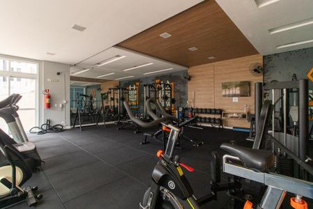 Apartamento para alugar com 61m², 1 quarto e 1 vaga Apartamento para alugar com 61m², 1 quarto e 1 vagaÁrea comum - Academia