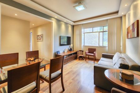 Sala de apartamento à venda com 2 quartos, 58m² em Laranjeiras, Rio de Janeiro