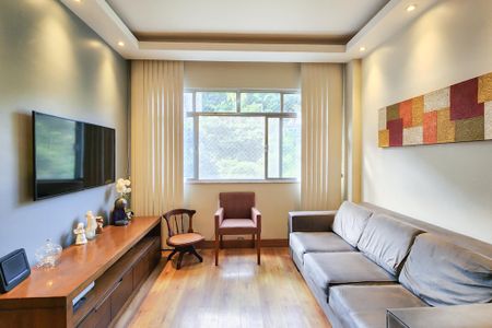 Sala de apartamento à venda com 2 quartos, 58m² em Laranjeiras, Rio de Janeiro