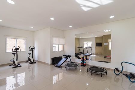 Apartamento para alugar com 56m², 3 quartos e 1 vaga Apartamento para alugar com 56m², 3 quartos e 1 vagaÁrea comum - Academia
