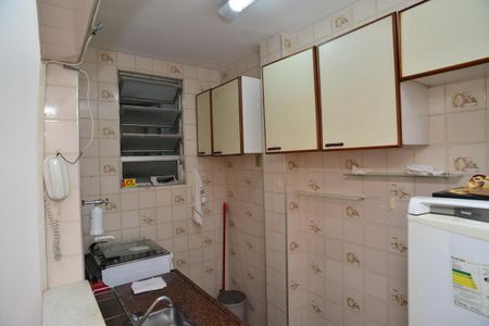 Cozinha de apartamento para alugar com 1 quarto, 35m² em Barra da Tijuca, Rio de Janeiro