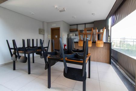 Apartamento à venda com 61m², 2 quartos e 1 vagaÁREA COMUM - CHURRASQUEIRA