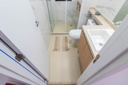 Apartamento à venda com 61m², 2 quartos e 1 vagaBANHEIRO DA SUITE 