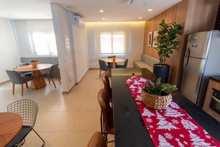 Apartamento à venda com 61m², 2 quartos e 1 vagaÁREA COMUM - SALÃO DE FESTAS