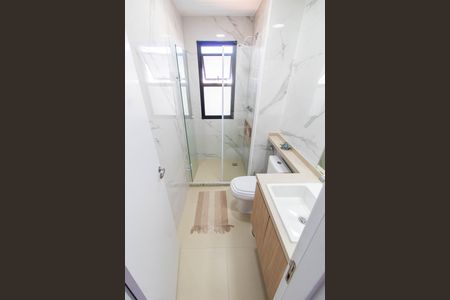 Apartamento à venda com 61m², 2 quartos e 1 vagaBANHEIRO DA SUITE 
