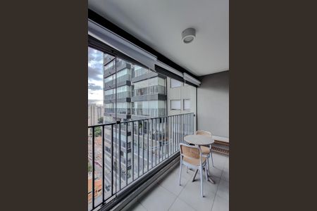 Varanda da Sala de kitnet/studio para alugar com 1 quarto, 37m² em Ipiranga, São Paulo