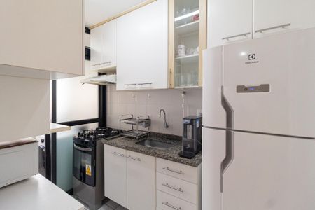 Apartamento à venda com 57m², 2 quartos e 1 vagaCozinha e área de serviço