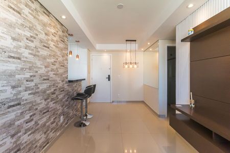 Sala de apartamento para alugar com 2 quartos, 55m² em Vila Mogilar, Mogi das Cruzes