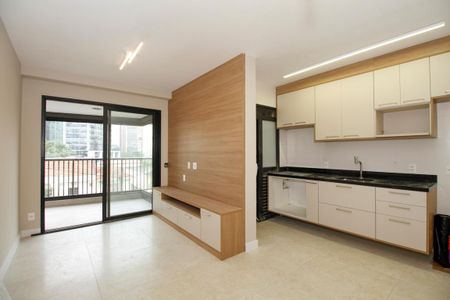 Sala e Cozinha de apartamento para alugar com 2 quartos, 73m² em Pinheiros, São Paulo