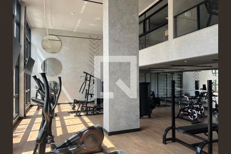 Apartamento para alugar com 41m², 1 quarto e 1 vaga Apartamento para alugar com 41m², 1 quarto e 1 vagaÁrea comum - Academia