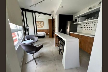 Apartamento à venda com 29m², 1 quarto e 1 vaga