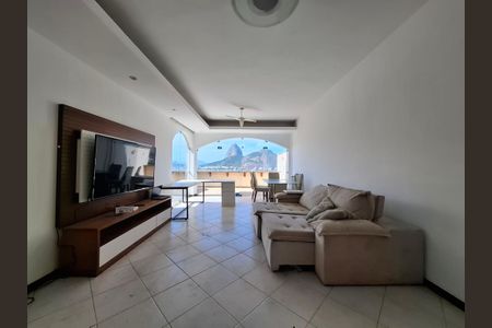 Sala de apartamento para alugar com 3 quartos, 145m² em Botafogo, Rio de Janeiro