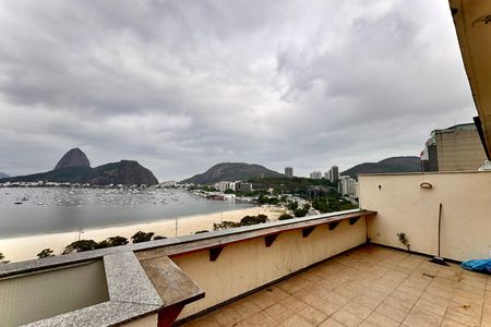 Varanda da Sala de apartamento para alugar com 3 quartos, 145m² em Botafogo, Rio de Janeiro