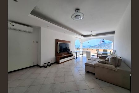 Sala de apartamento para alugar com 3 quartos, 145m² em Botafogo, Rio de Janeiro
