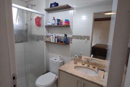 Apartamento à venda com 107m², 3 quartos e 2 vagasBanheiro da Suíte