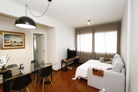 Sala de apartamento à venda com 3 quartos, 70m² em Santa Lúcia, Belo Horizonte