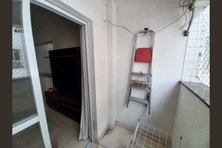 Varanda Sala de apartamento para alugar com 2 quartos, 60m² em Centro, São Vicente