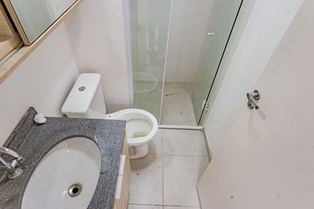 Apartamento para alugar com 37m², 2 quartos e sem vaga Apartamento para alugar com 37m², 2 quartos e sem vagaBanheiro