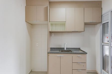 Cozinha de apartamento para alugar com 2 quartos, 37m² em Vila Vermelha, São Paulo