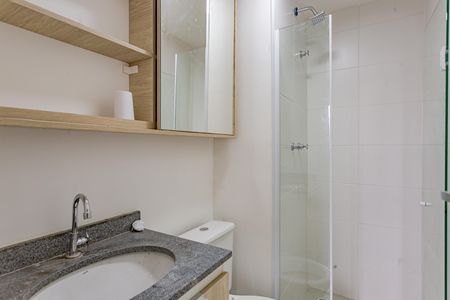 Apartamento para alugar com 37m², 2 quartos e sem vaga Apartamento para alugar com 37m², 2 quartos e sem vagaBanheiro