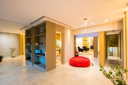 Sala de casa à venda com 4 quartos, 314m² em Vila Alzira, Santo André