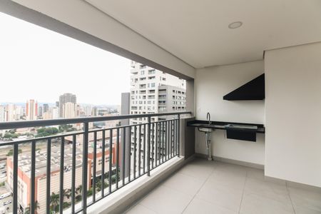 Varanda Gourmet  de apartamento à venda com 3 quartos, 110m² em Cidade Mãe do Céu, São Paulo