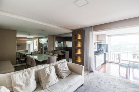 Sala  de apartamento para alugar com 3 quartos, 116m² em Centro de Apoio I (alphaville), Santana de Parnaíba
