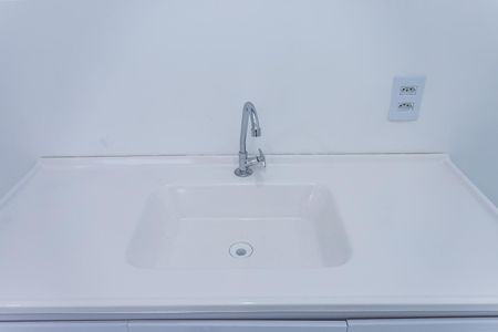 Cozinha de apartamento à venda com 2 quartos, 34m² em Moinho Velho, São Paulo