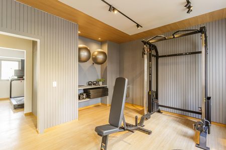 Apartamento à venda com 25m², 1 quarto e sem vaga Apartamento à venda com 25m², 1 quarto e sem vagaÁrea comum - Academia
