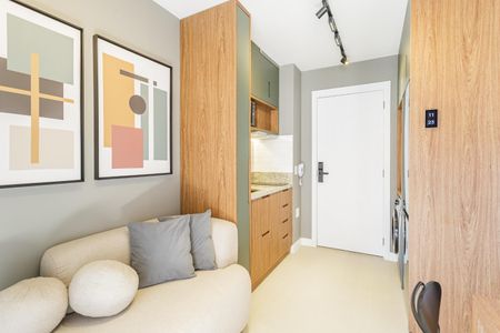Apartamento à venda com 25m², 1 quarto e sem vaga Apartamento à venda com 25m², 1 quarto e sem vagaSala/Cozinha