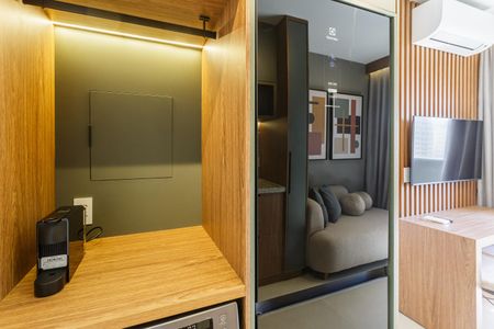 Apartamento à venda com 25m², 1 quarto e sem vaga Apartamento à venda com 25m², 1 quarto e sem vagaSala/Cozinha