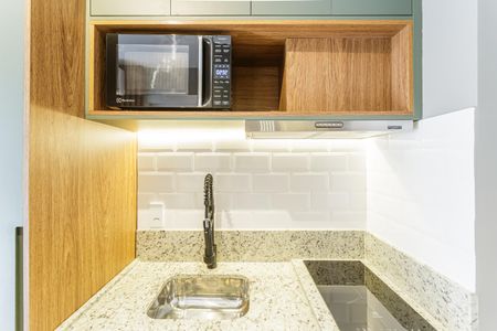 Apartamento à venda com 25m², 1 quarto e sem vaga Apartamento à venda com 25m², 1 quarto e sem vagaSala/Cozinha