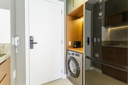 Apartamento à venda com 25m², 1 quarto e sem vaga Apartamento à venda com 25m², 1 quarto e sem vagaSala/Cozinha