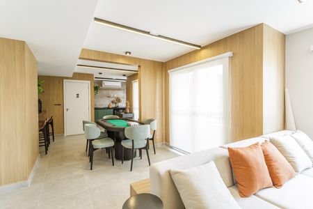 Apartamento à venda com 25m², 1 quarto e sem vaga Apartamento à venda com 25m², 1 quarto e sem vagaSalão de jogos