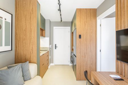 Apartamento à venda com 25m², 1 quarto e sem vaga Apartamento à venda com 25m², 1 quarto e sem vagaSala/Cozinha