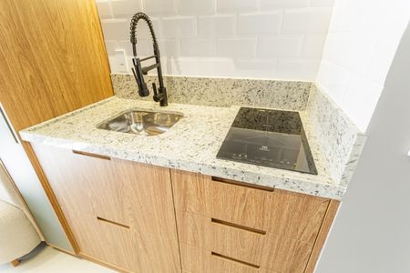 Apartamento à venda com 25m², 1 quarto e sem vaga Apartamento à venda com 25m², 1 quarto e sem vagaSala/Cozinha