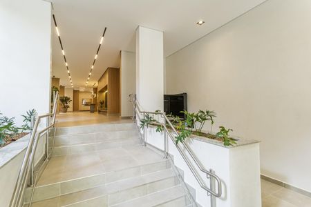 Apartamento à venda com 25m², 1 quarto e sem vaga Apartamento à venda com 25m², 1 quarto e sem vagaHall social
