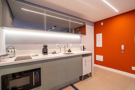Studio para alugar com 40m², 1 quarto e 1 vaga Studio para alugar com 40m², 1 quarto e 1 vagaCozinha