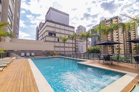 Studio para alugar com 40m², 1 quarto e 1 vaga Studio para alugar com 40m², 1 quarto e 1 vagaÁrea comum - Piscina