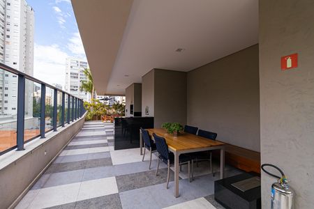 Studio para alugar com 40m², 1 quarto e 1 vaga Studio para alugar com 40m², 1 quarto e 1 vagaÁrea comum - Churrasqueira