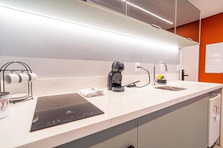 Studio para alugar com 40m², 1 quarto e 1 vaga Studio para alugar com 40m², 1 quarto e 1 vagaCozinha
