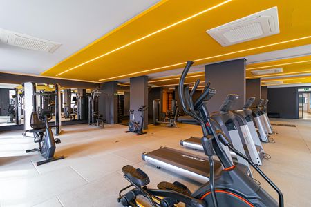 Studio para alugar com 40m², 1 quarto e 1 vaga Studio para alugar com 40m², 1 quarto e 1 vagaÁrea comum - Academia